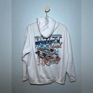 TRUST THE UNIVERSE MENS HOODIE. SIZE LARGE